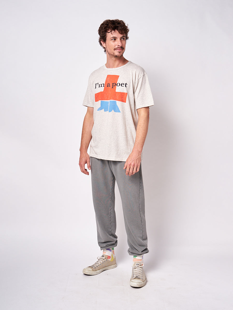 I'm a Poet grey T-shirt
