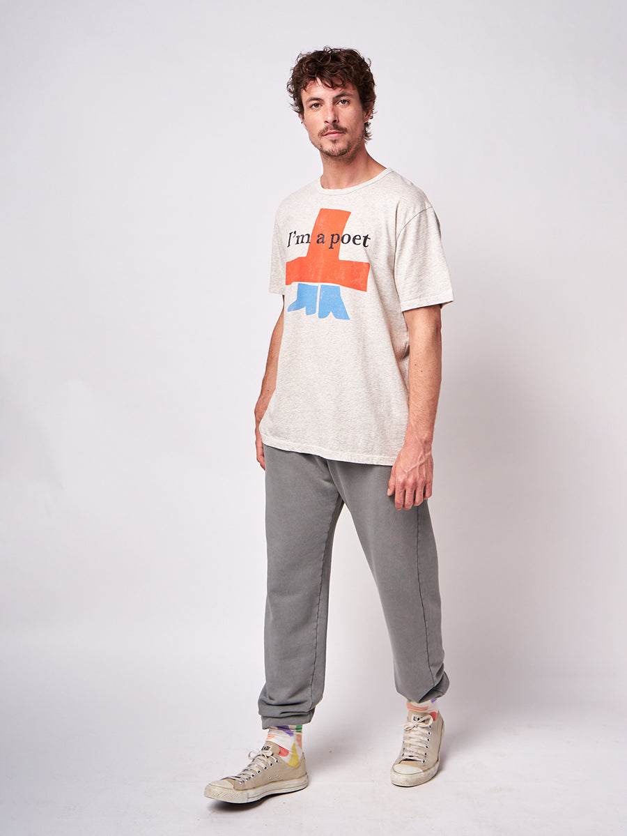 I'm a Poet grey T-shirt
