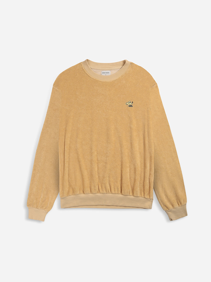 Sniffy terry sweatshirt