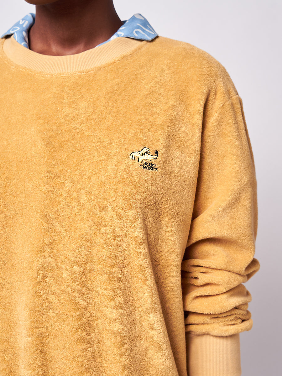 Sniffy terry sweatshirt