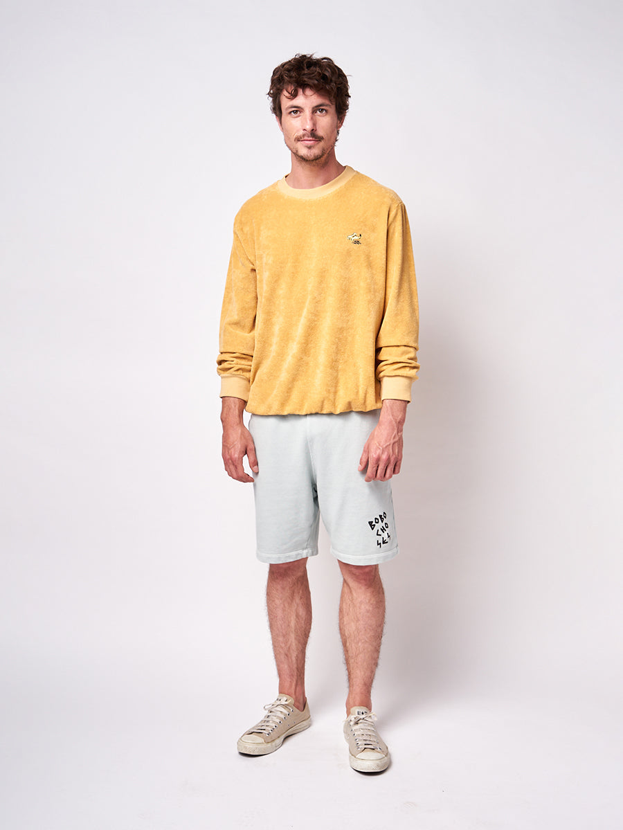 Sniffy terry sweatshirt