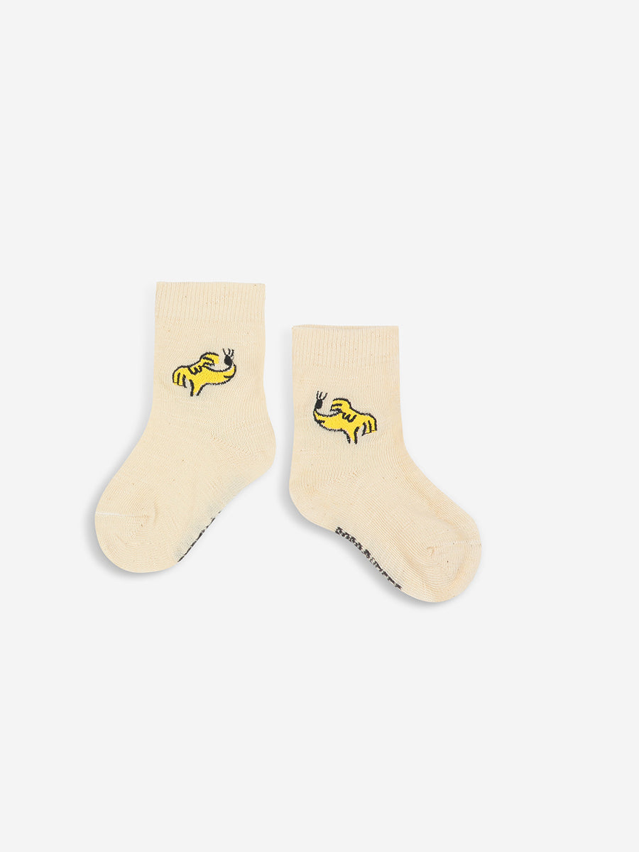 Sniffy Dog baby socks