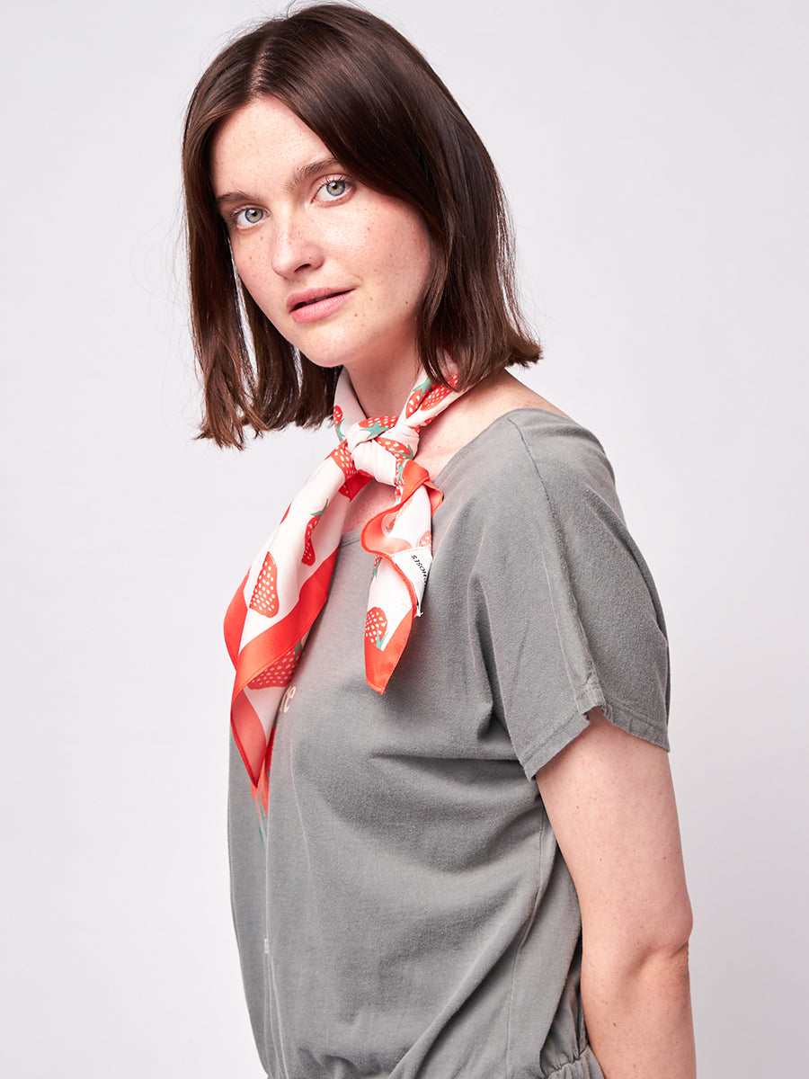 Strawberry all over scarf