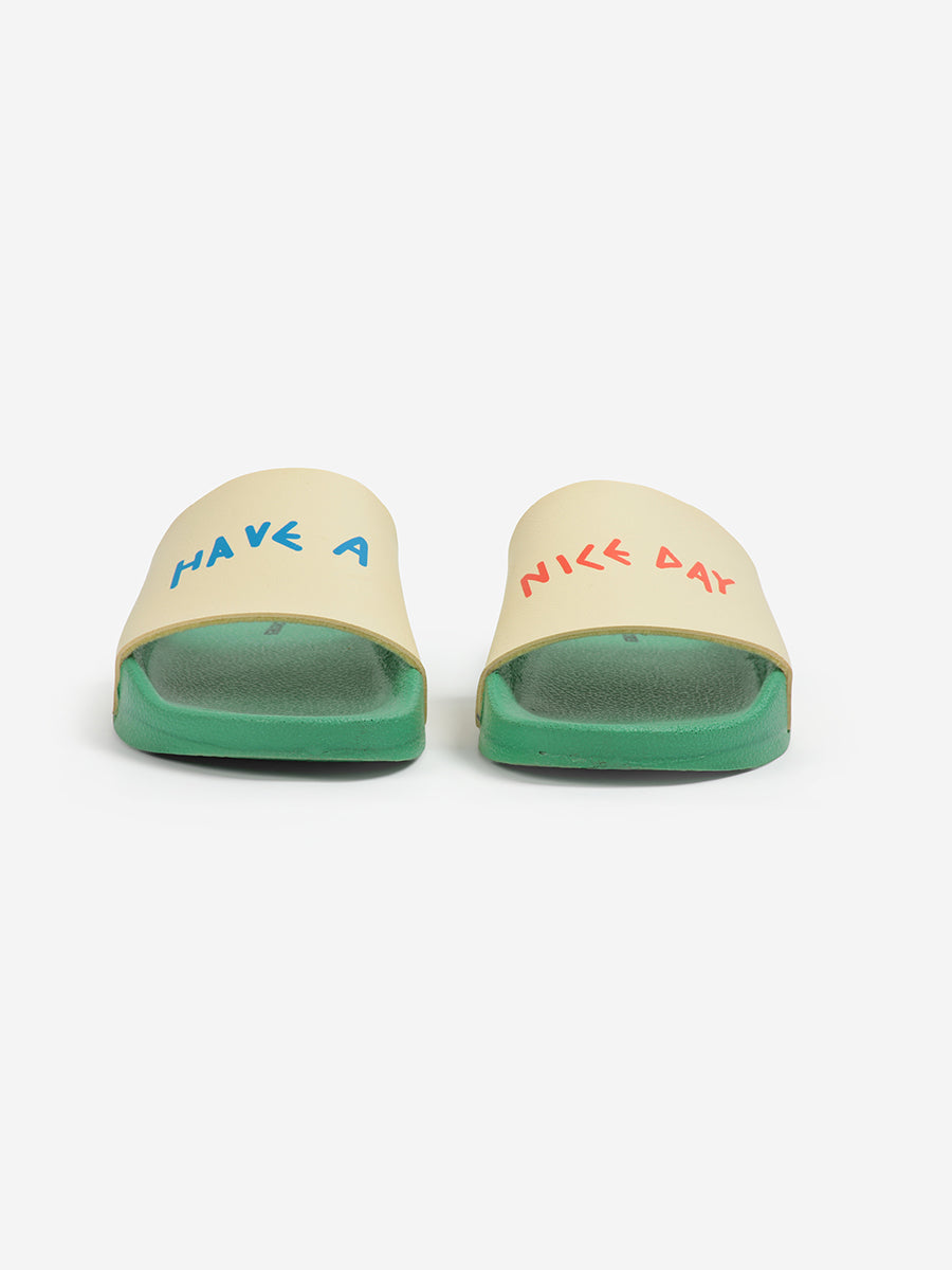 Have A Nice Day flip flops