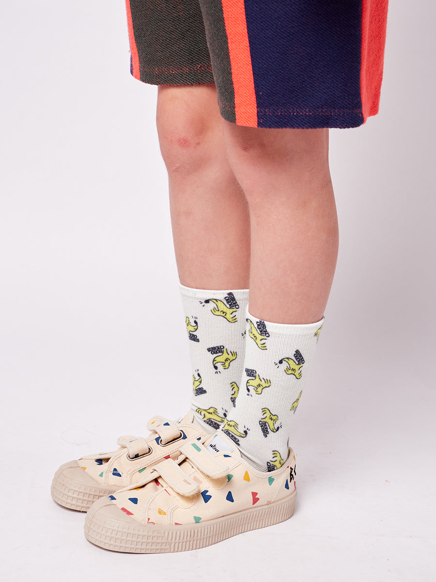 Sniffy Dog all over long socks