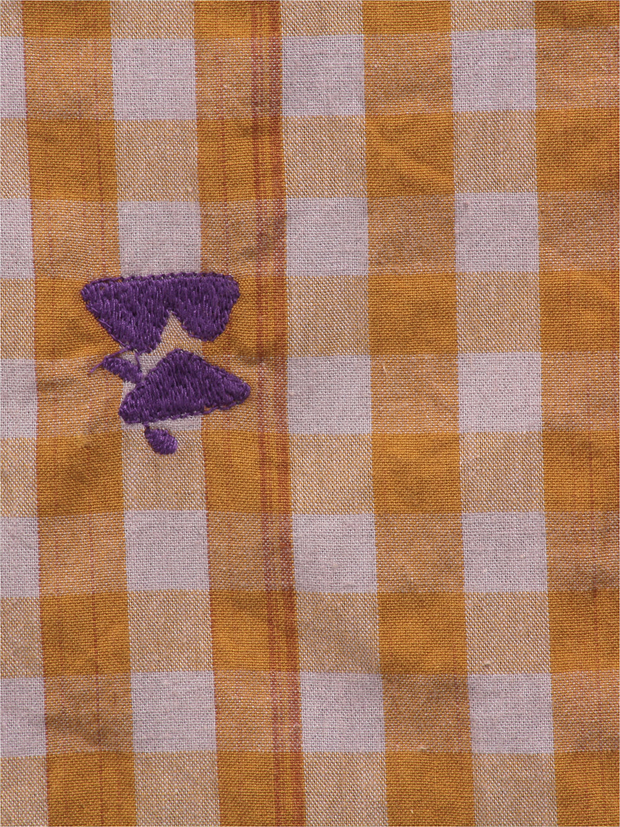 Vichy cotton foulard
