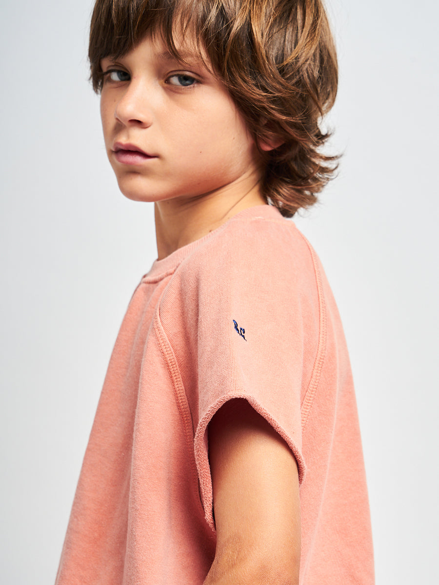 Mini Ice Creams embroidery sleeveless sweatshirt
