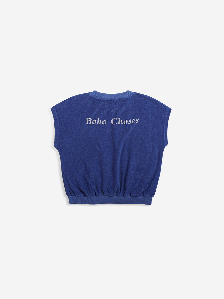 I'm A Poet sleeveless terry sweatshirt