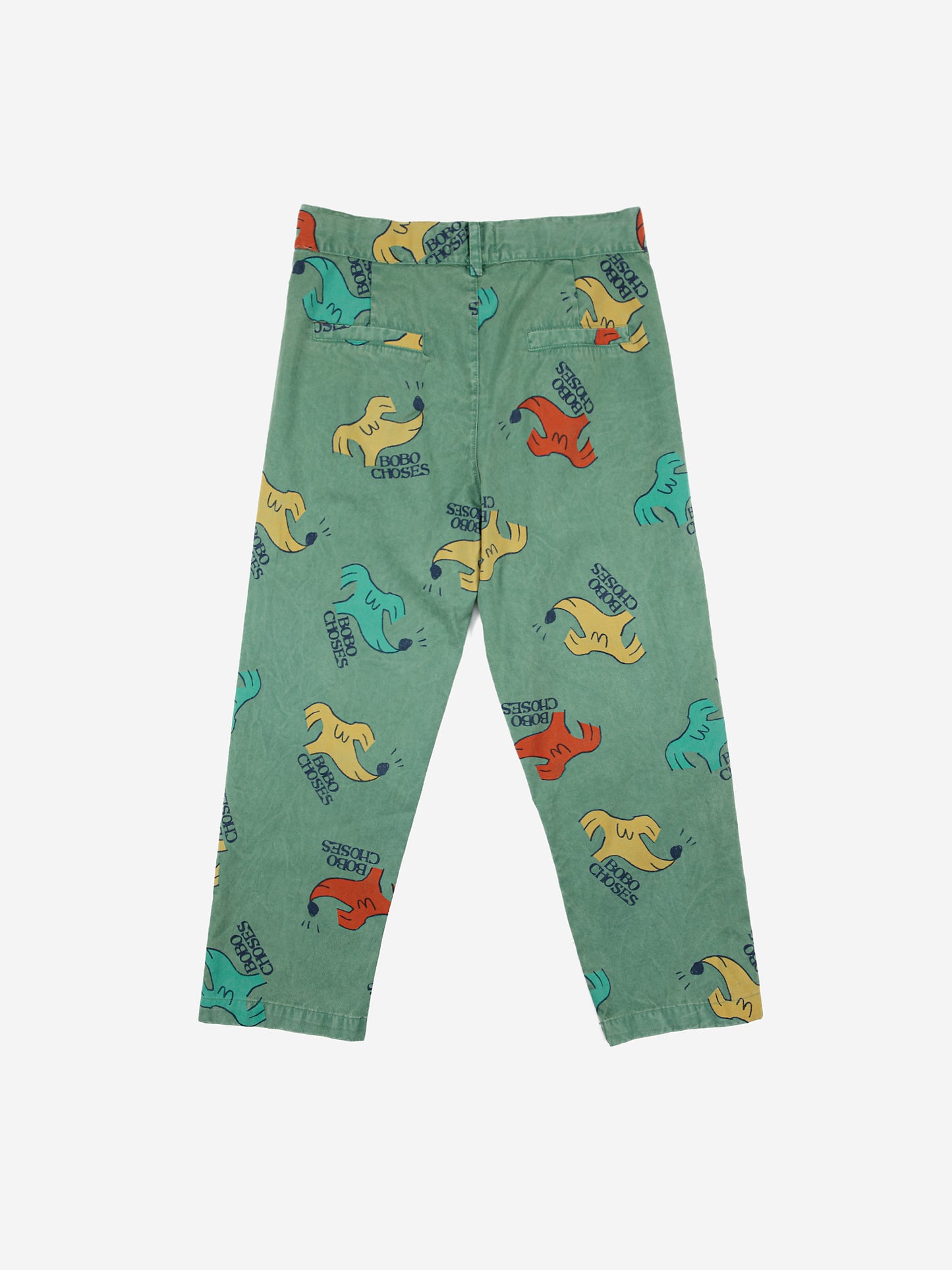 Sniffy Dog all over chino pants