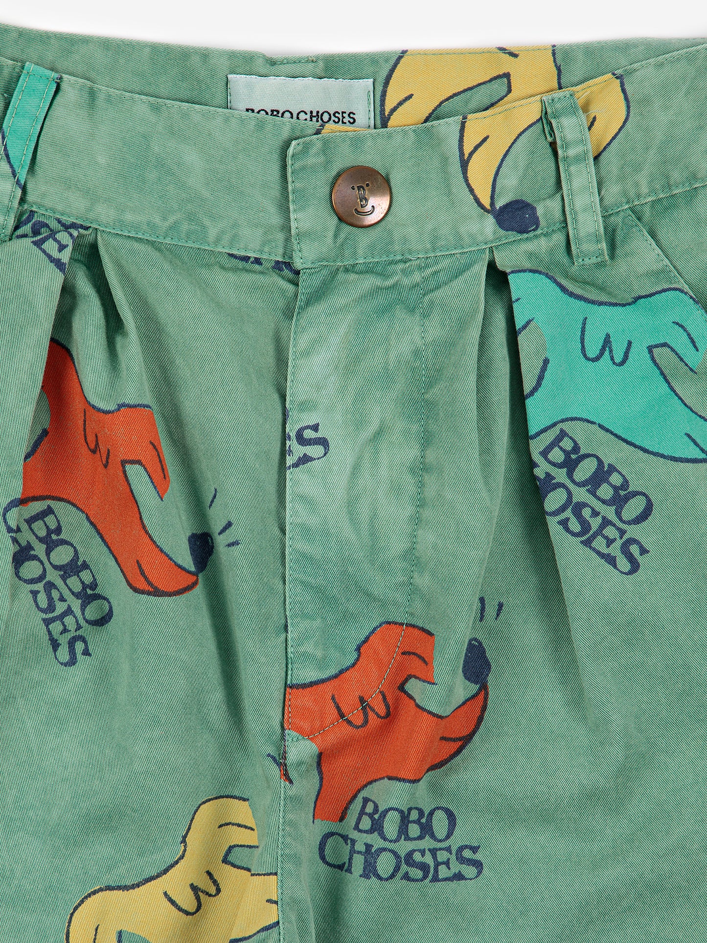 Sniffy Dog all over chino pants