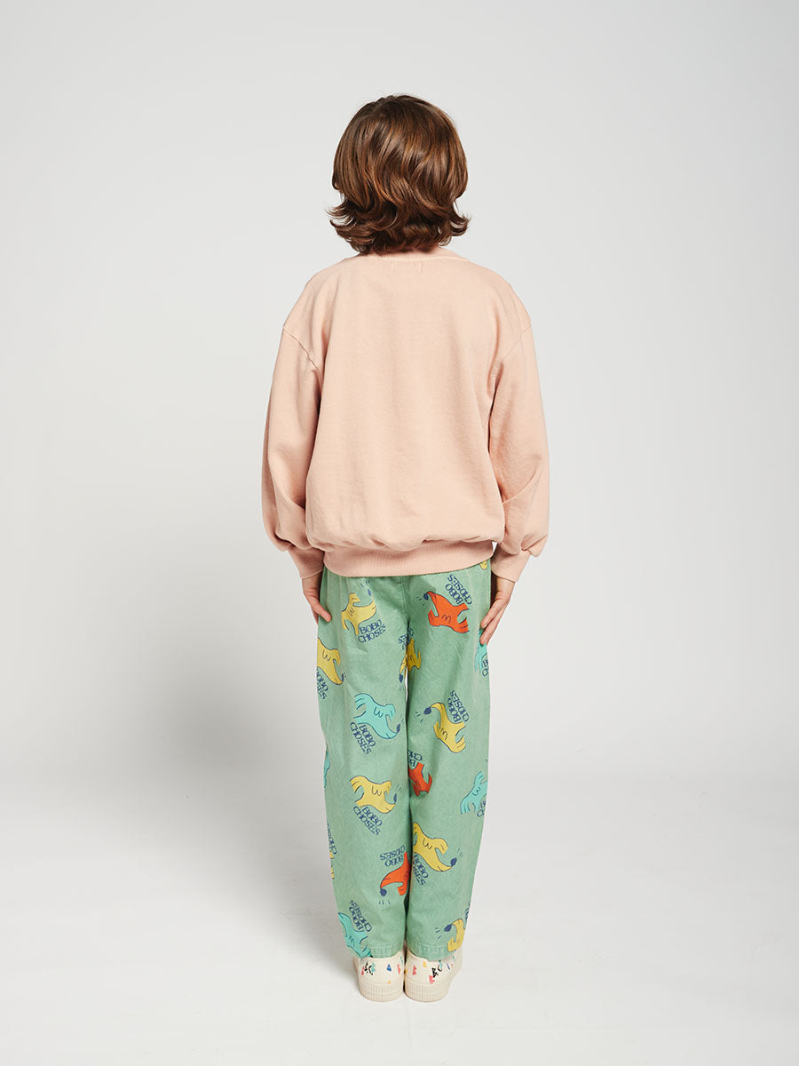 Sniffy Dog all over chino pants