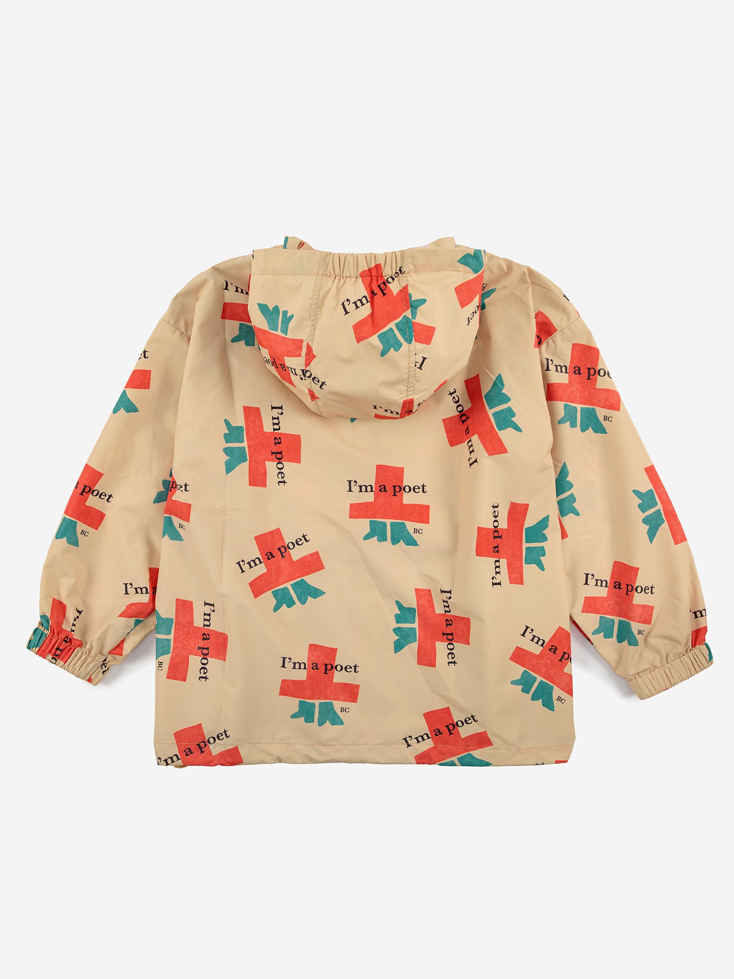 I'm A Poet all over rain jacket