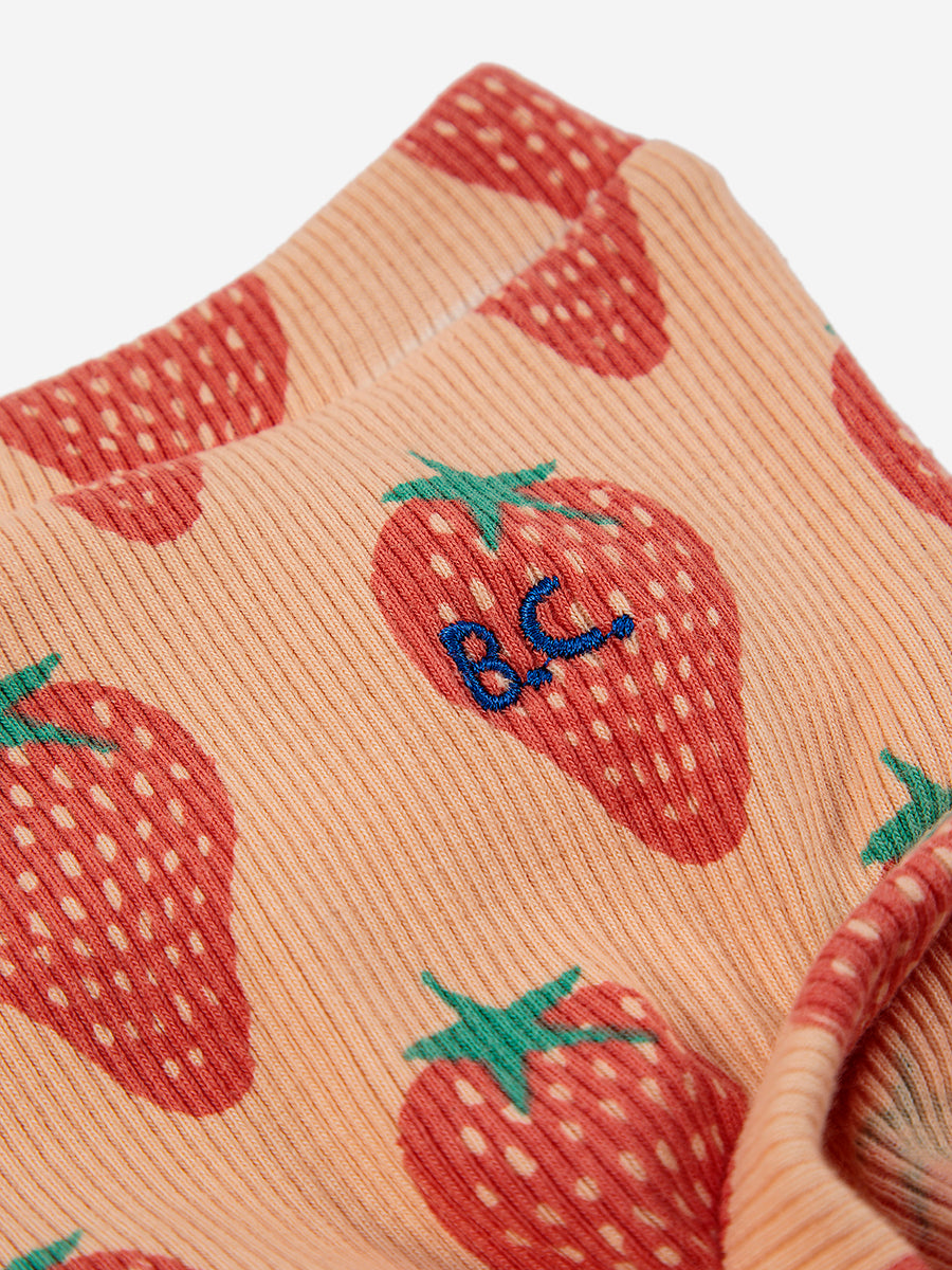 strawberry all over culotte