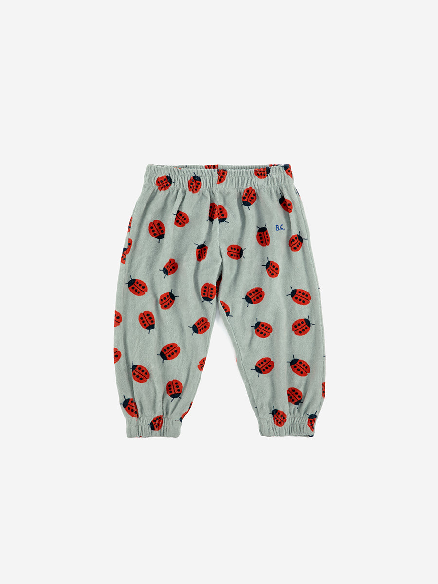 Ladybug all over terry jogging pants