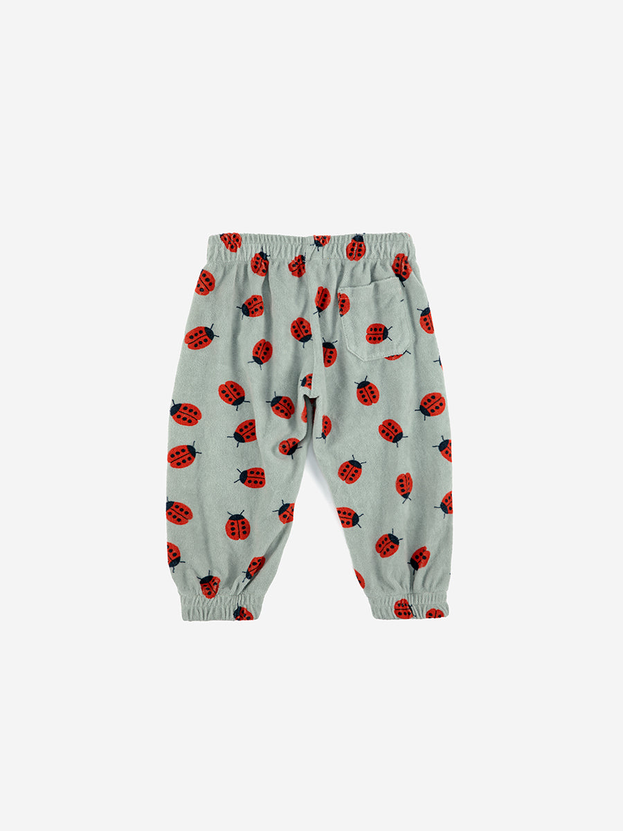 Ladybug all over terry jogging pants
