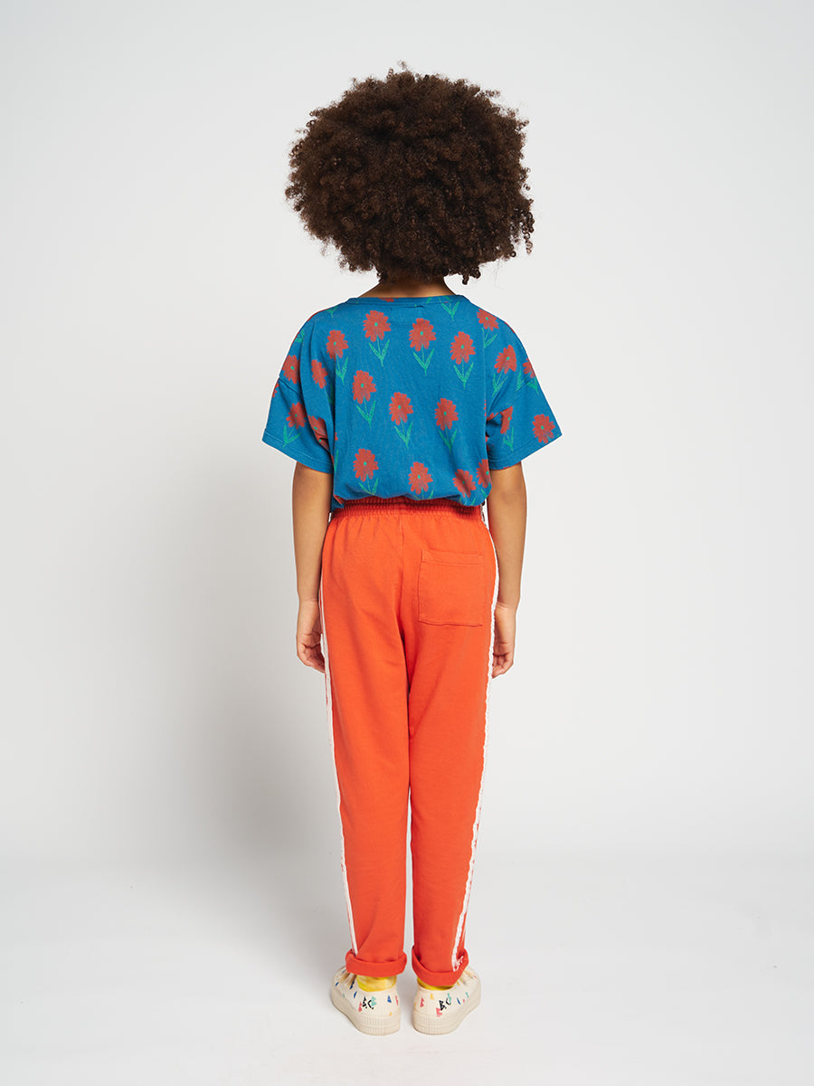 Petunia all over short sleeve T-shirt