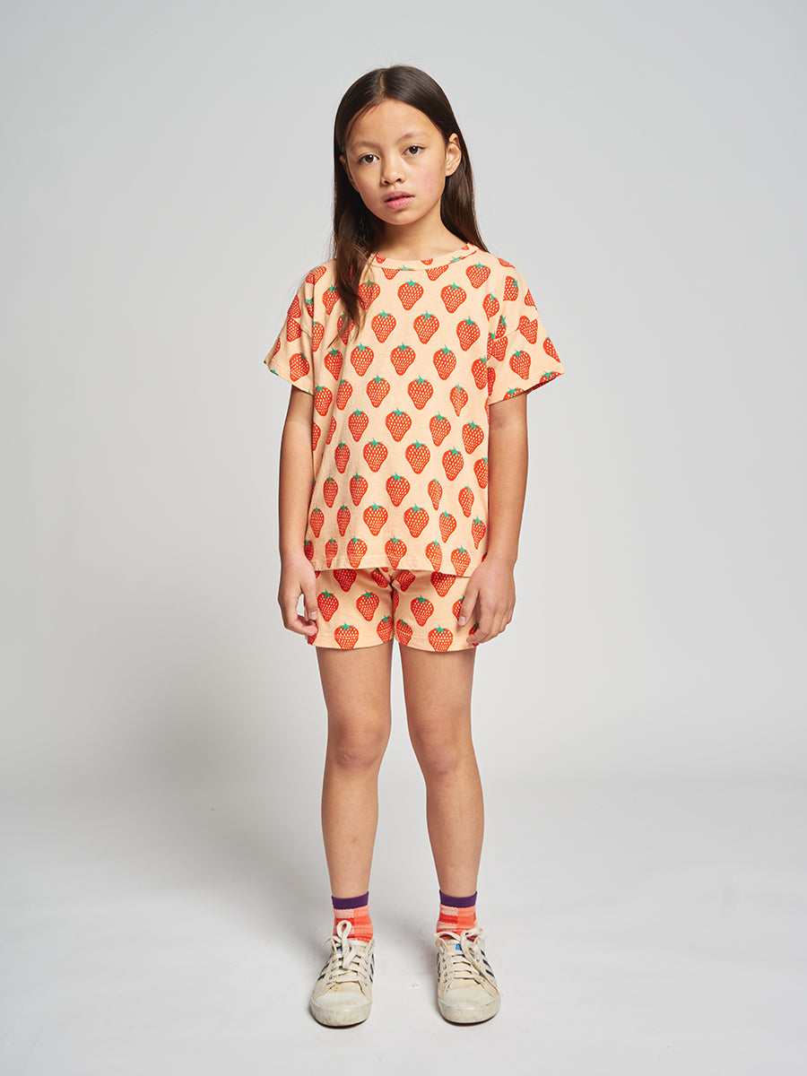 Strawberry all over shorts