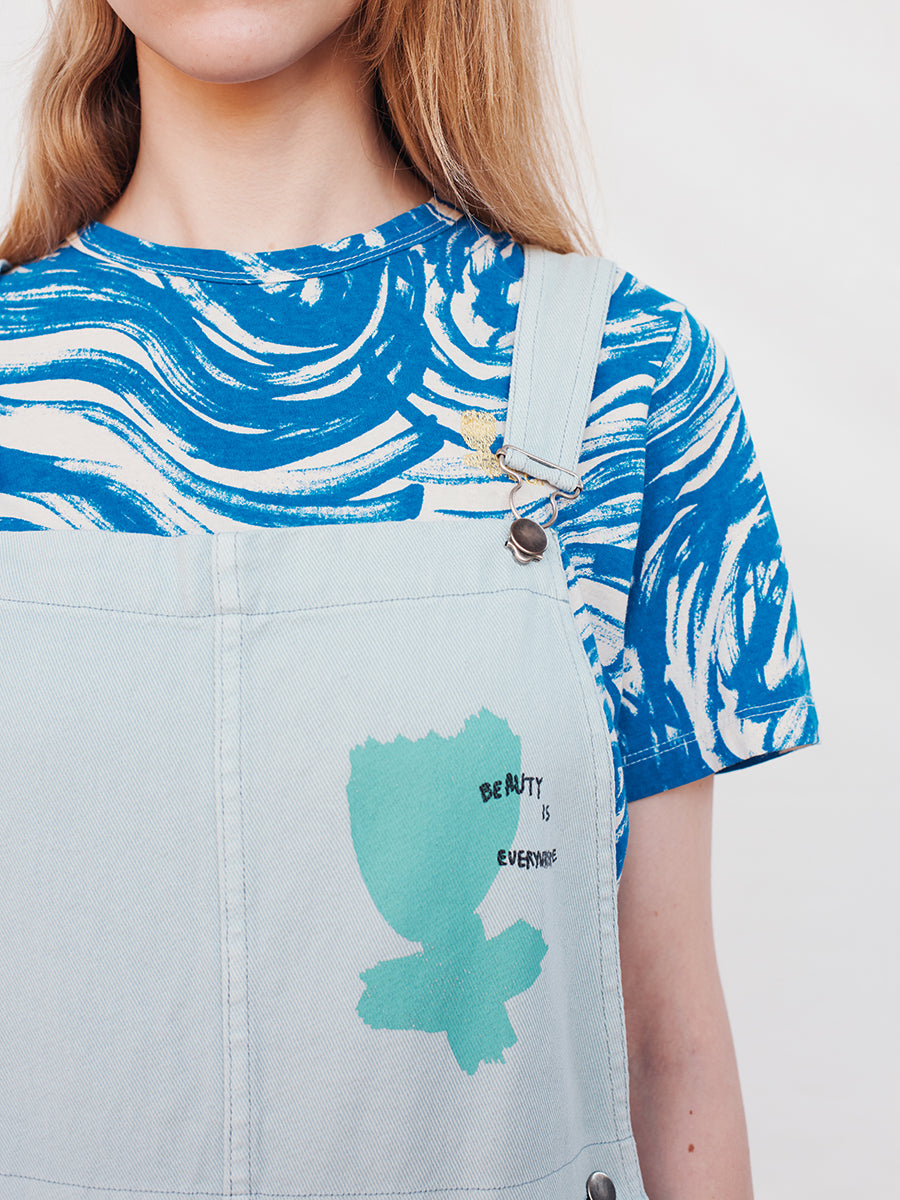 Beauty is everywhere cotton dungaree