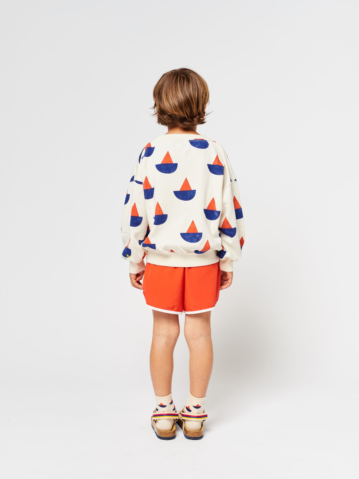 Sailboat all over sweatshirt
