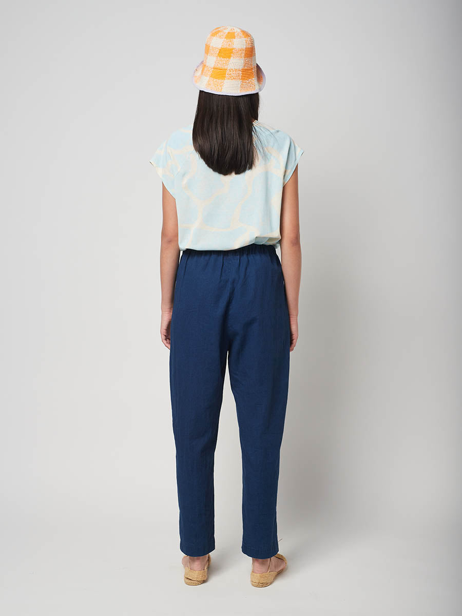 Pantalons folgats blau anyil