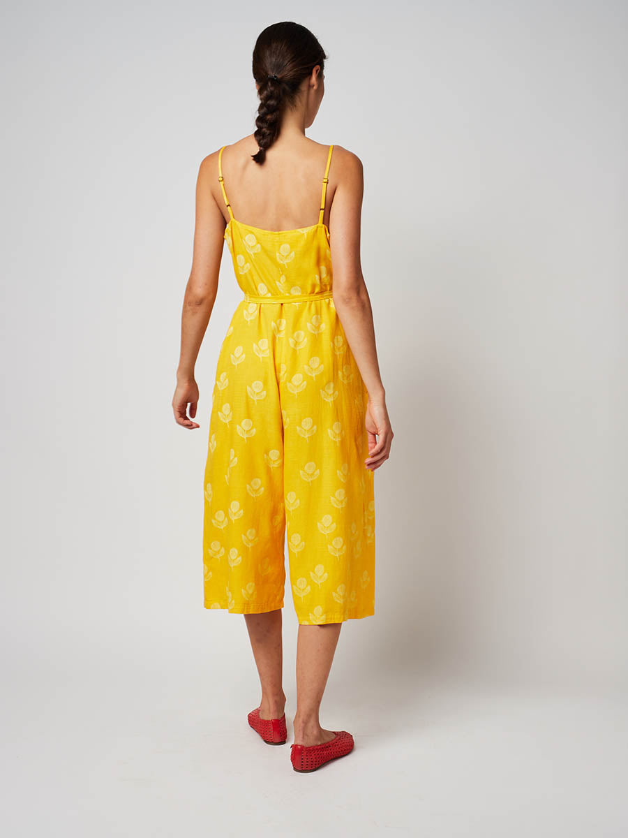 Mono de tirantes estampado flores