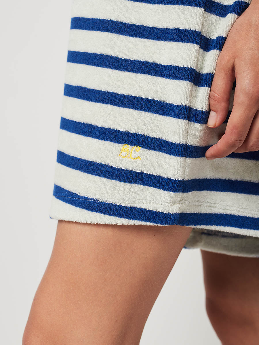 Sleeveless Stripes Playsuit