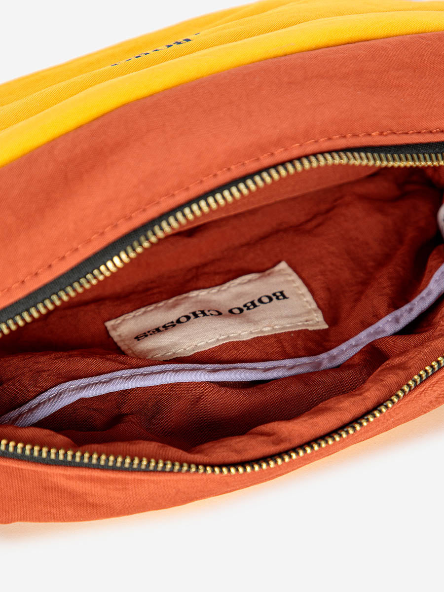 Color Block Padded Crossbody Bag