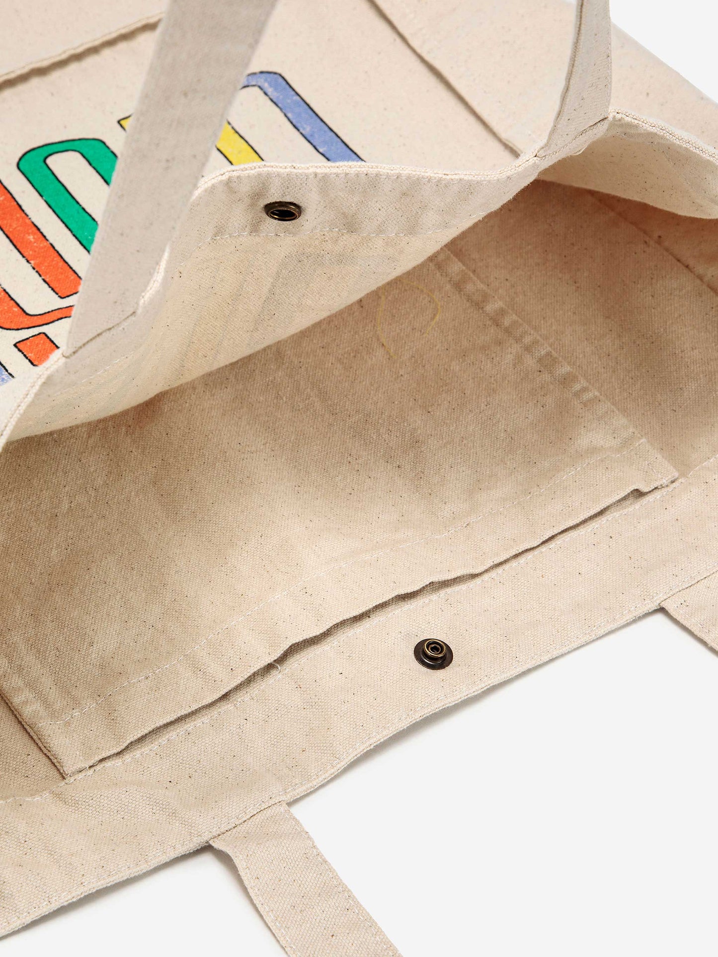 Bolsa de algodón Bobo Choses multicolor