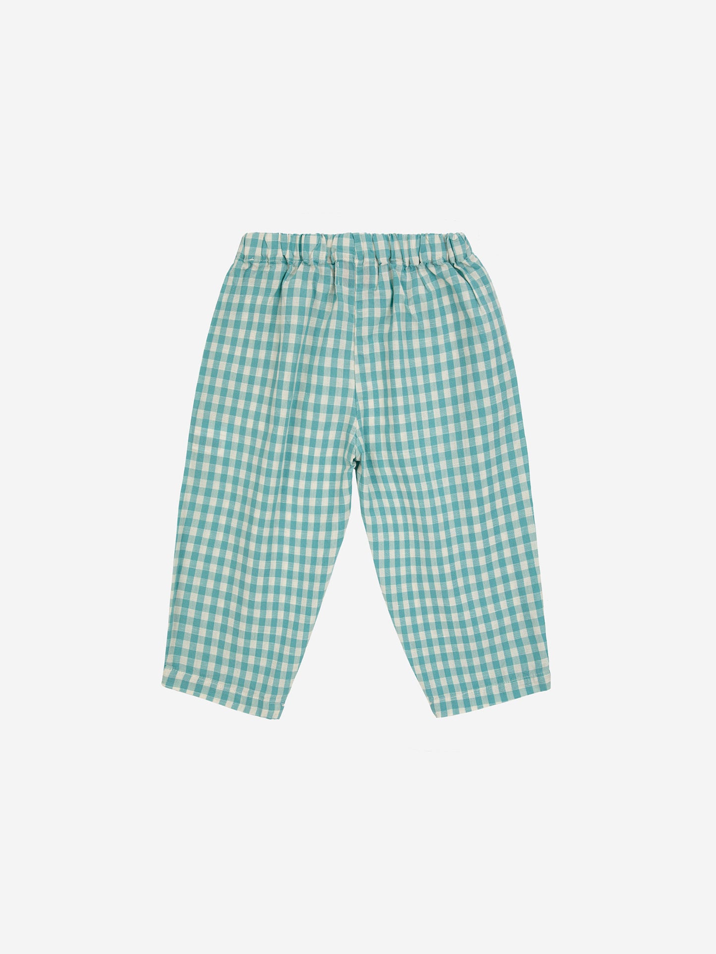 Vichy woven pants