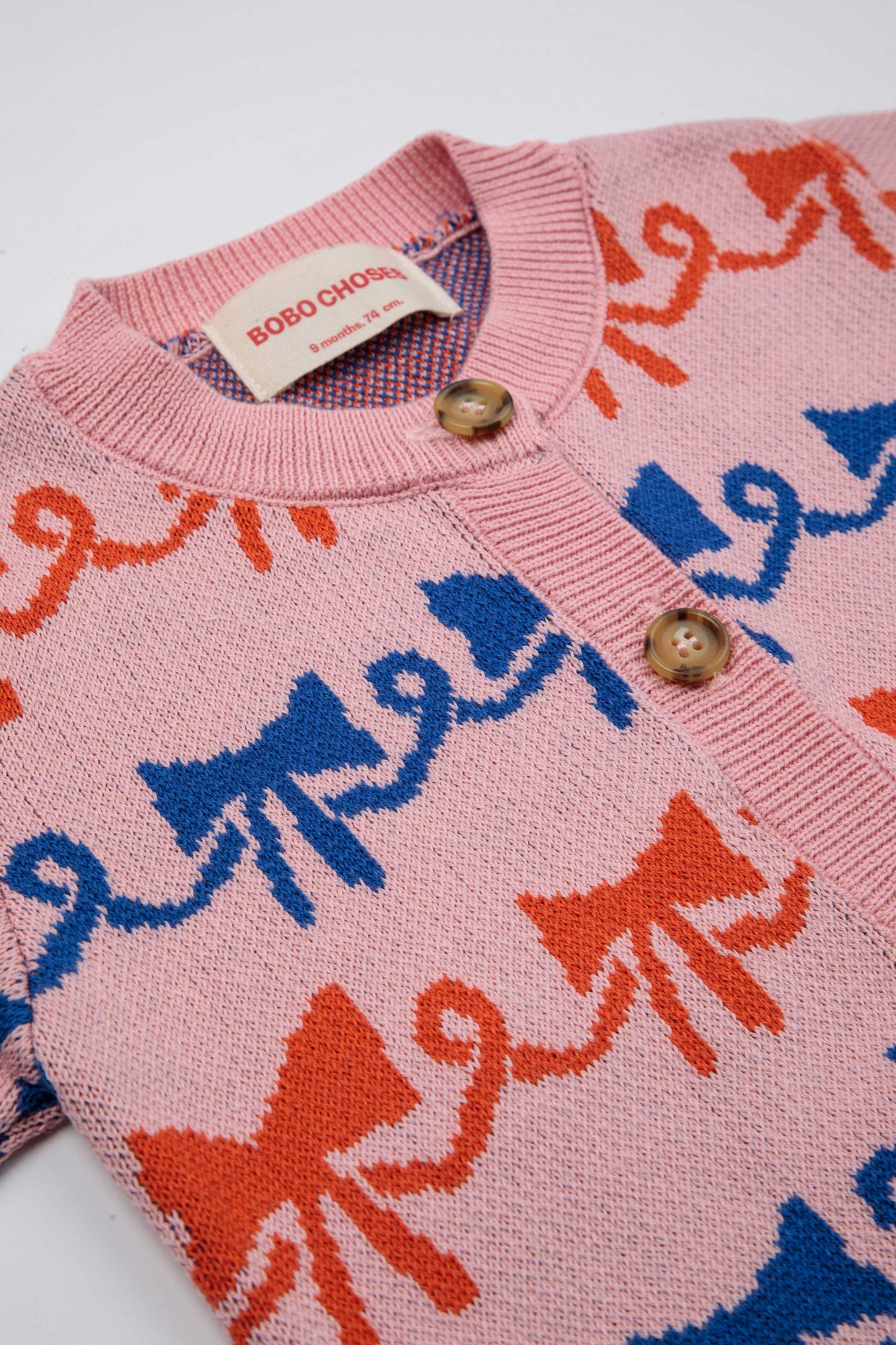 Ribbon Bow all over cardigan