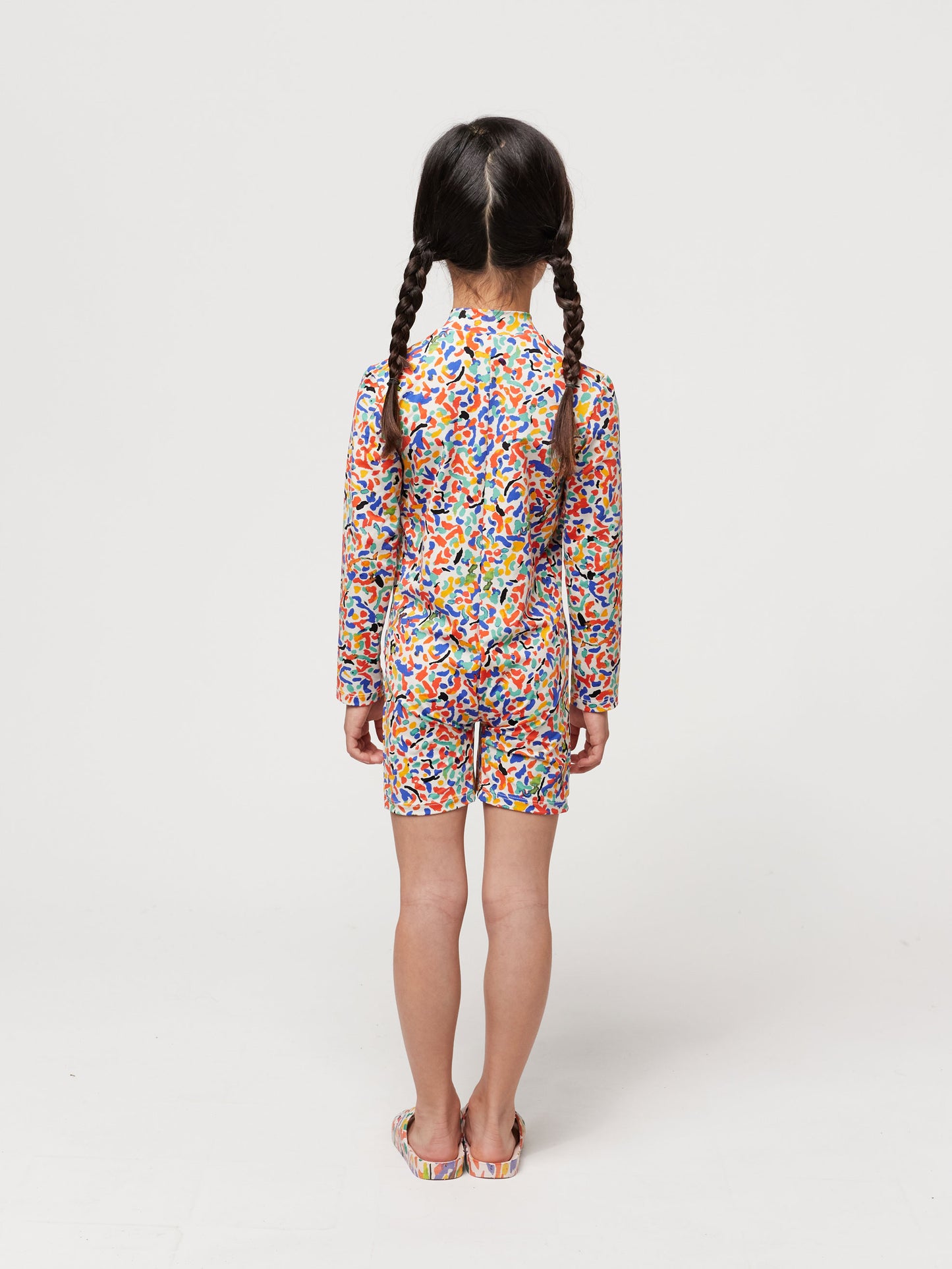 Confetti all over swim overall