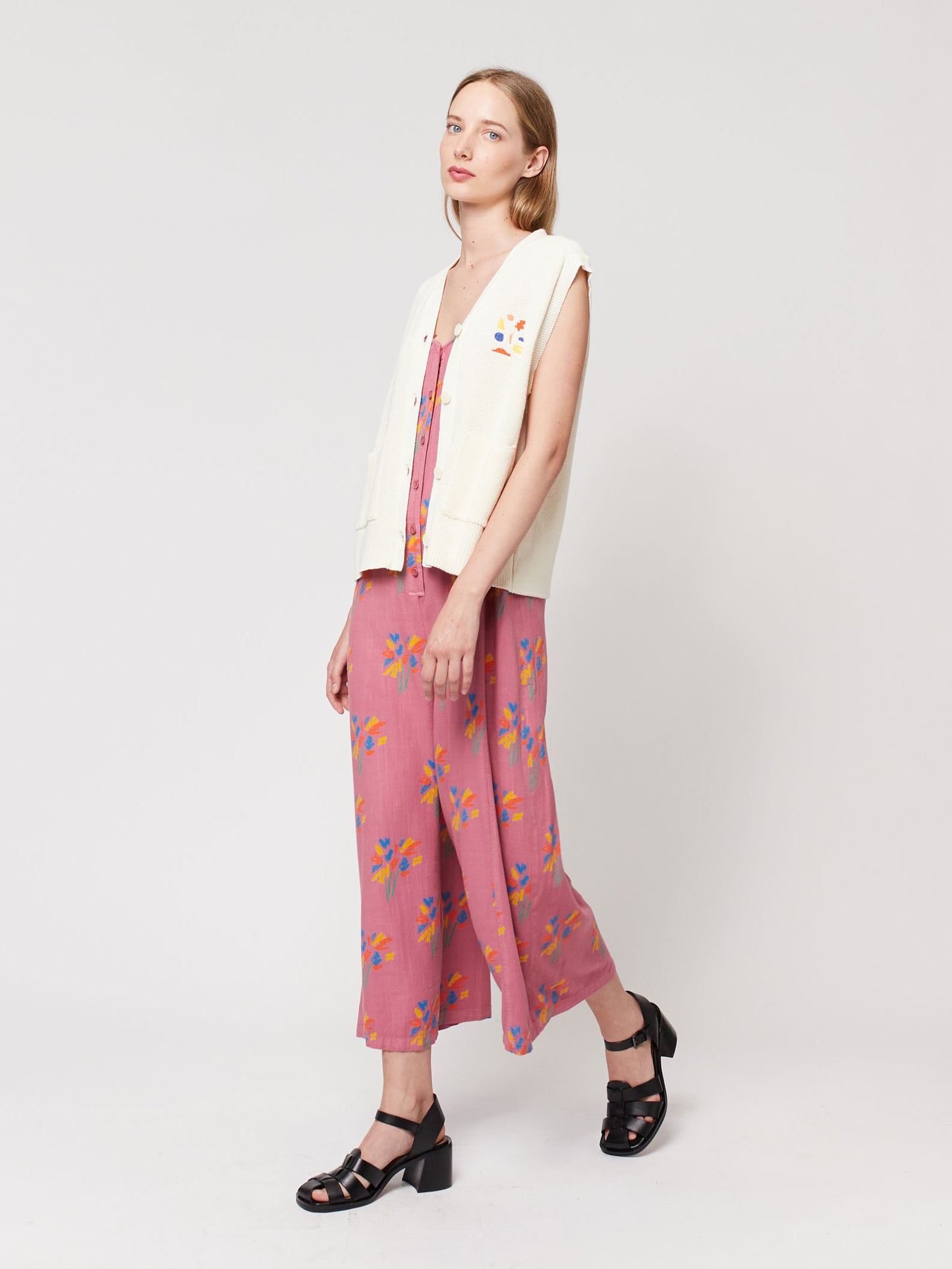 Fireworks print overall