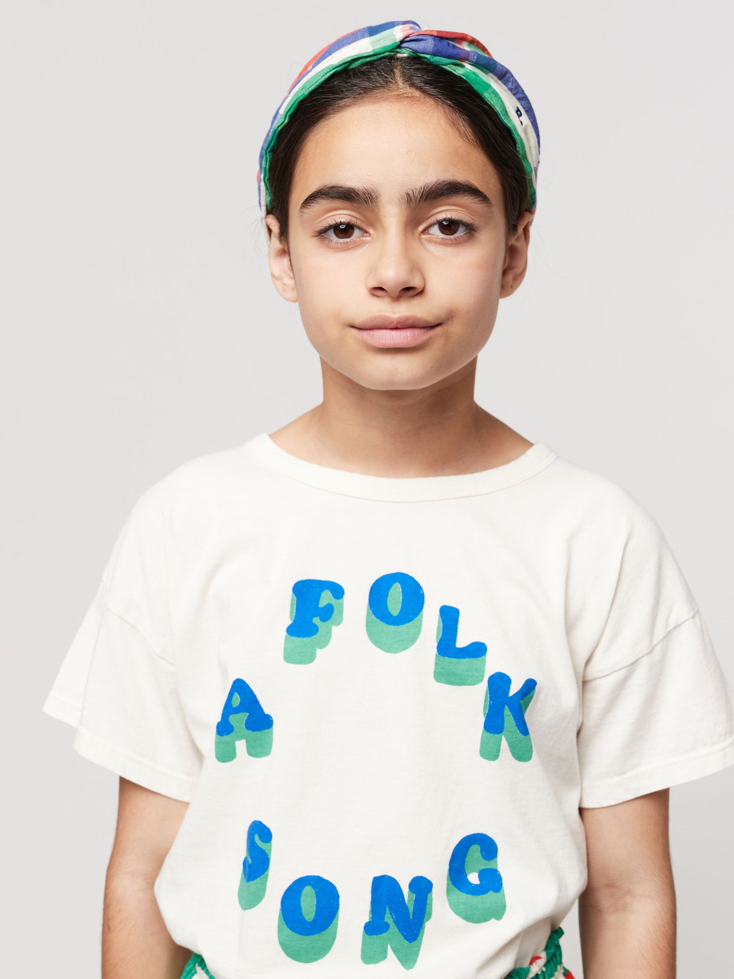 Madras Checks woven headband