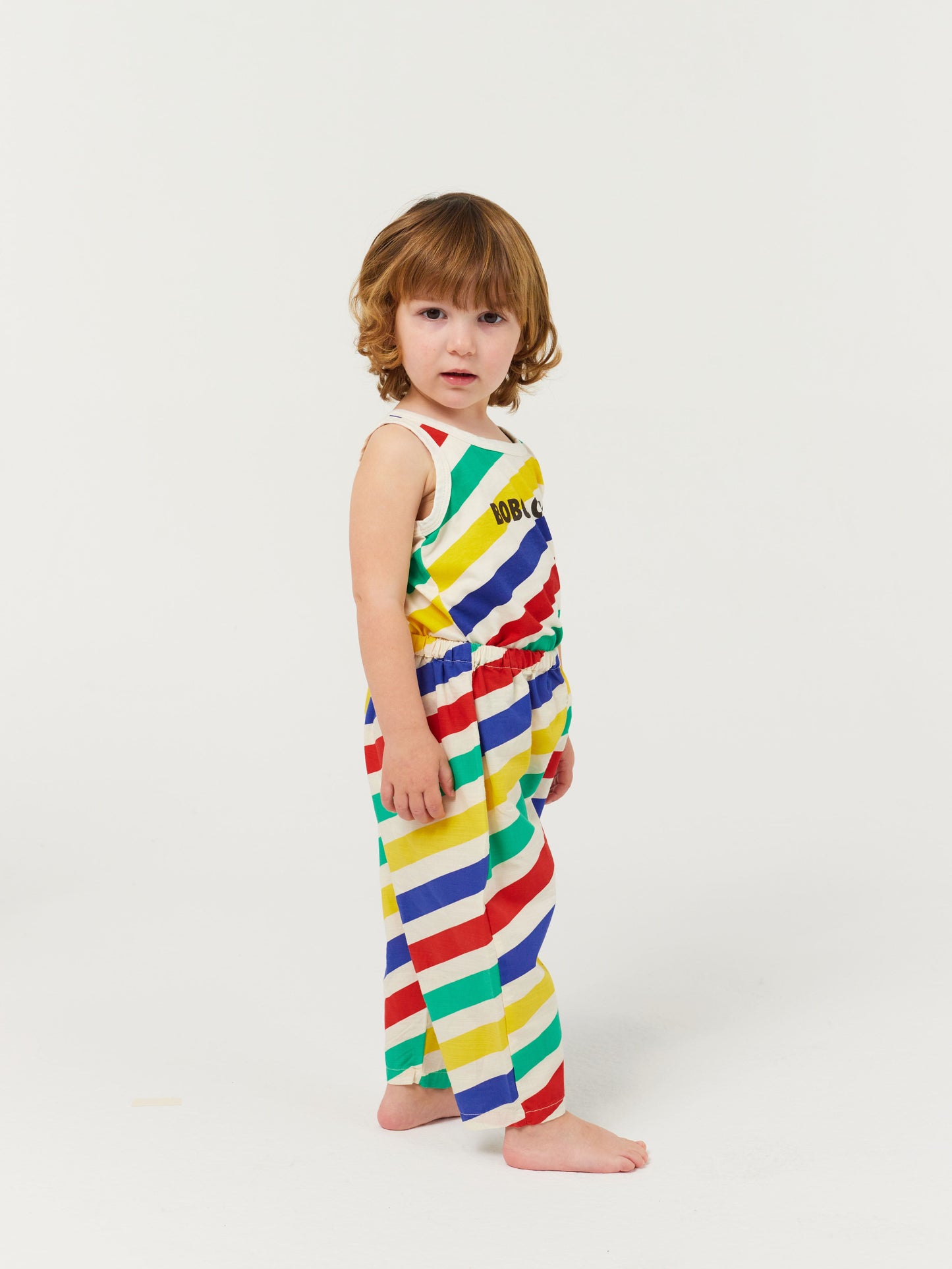 Happy stripes all over tank top