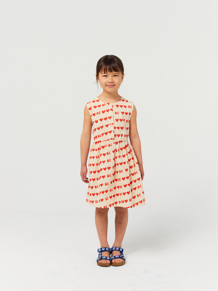 BC hearts all over woven dress