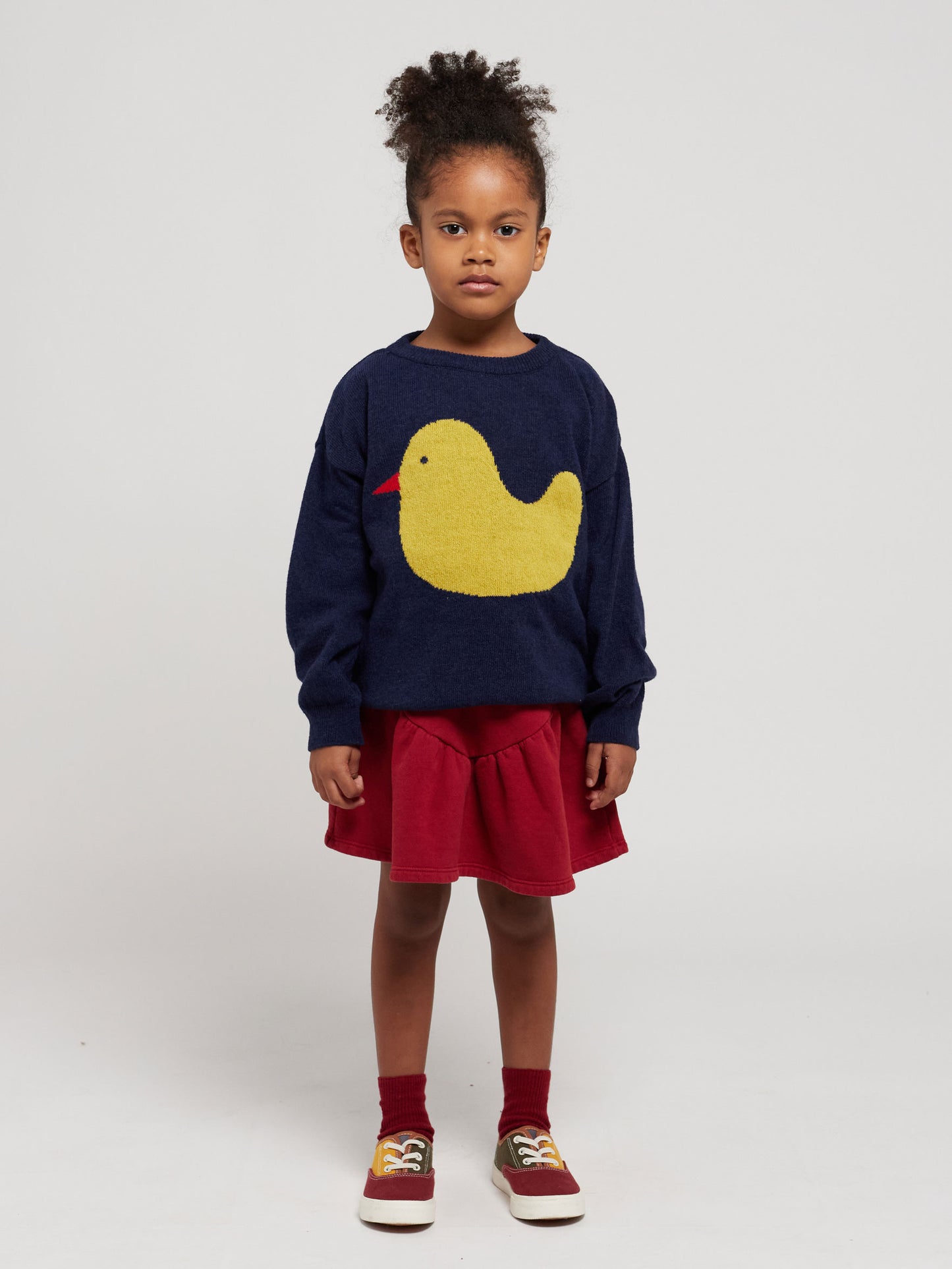 Rubber Duck intarsia jumper