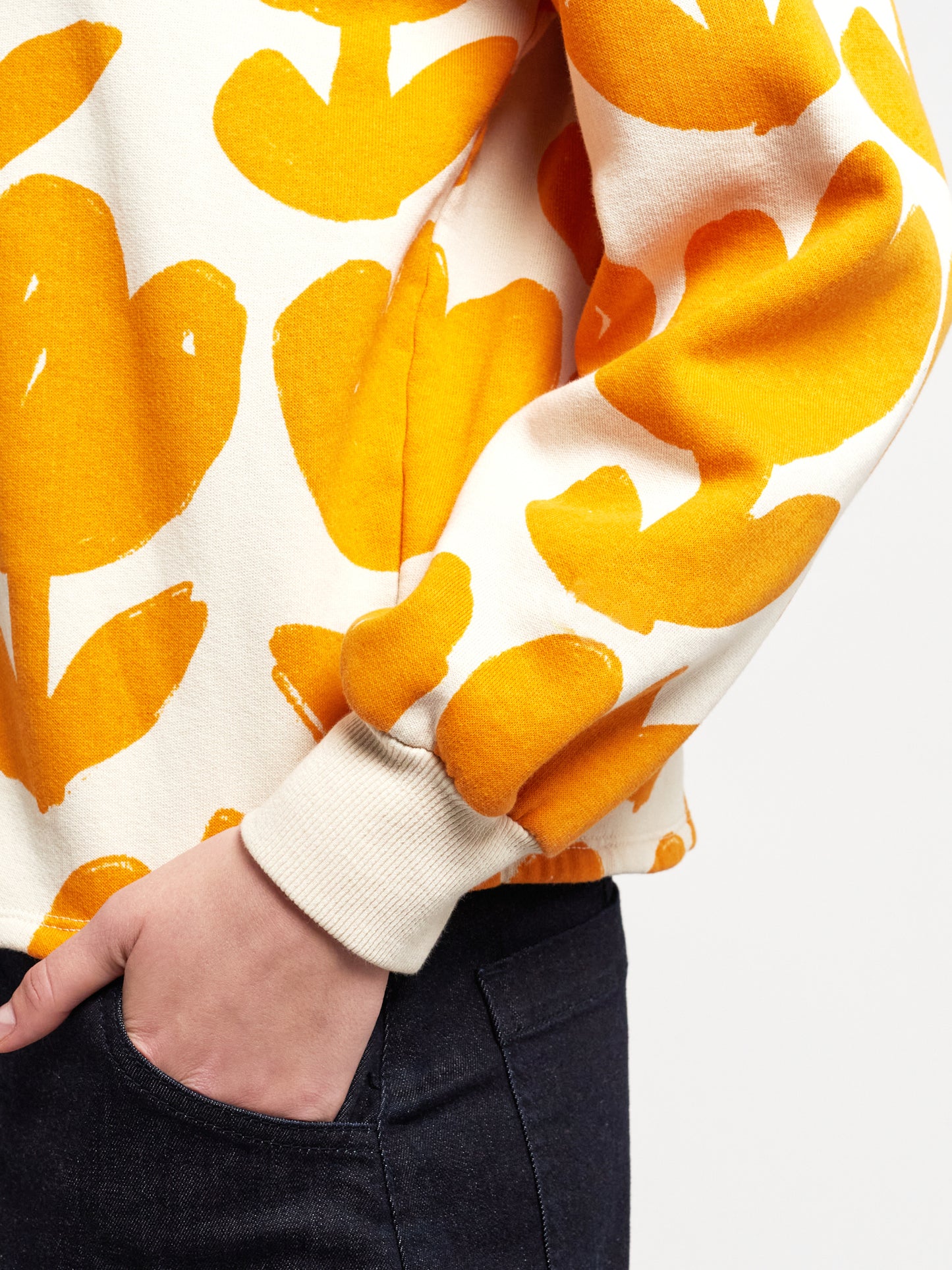 Retro Flowers all over sweatshirt