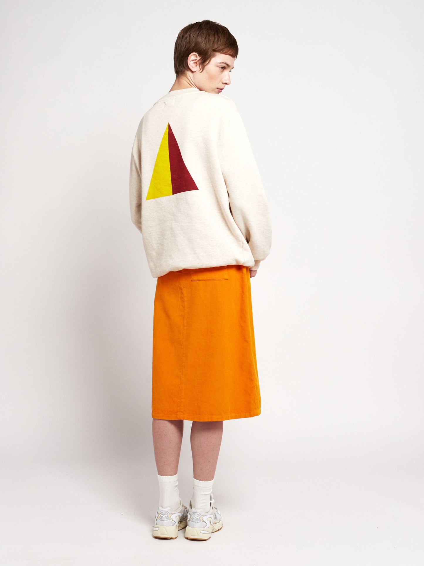 Triangle unisex long sleeve sweatshirt
