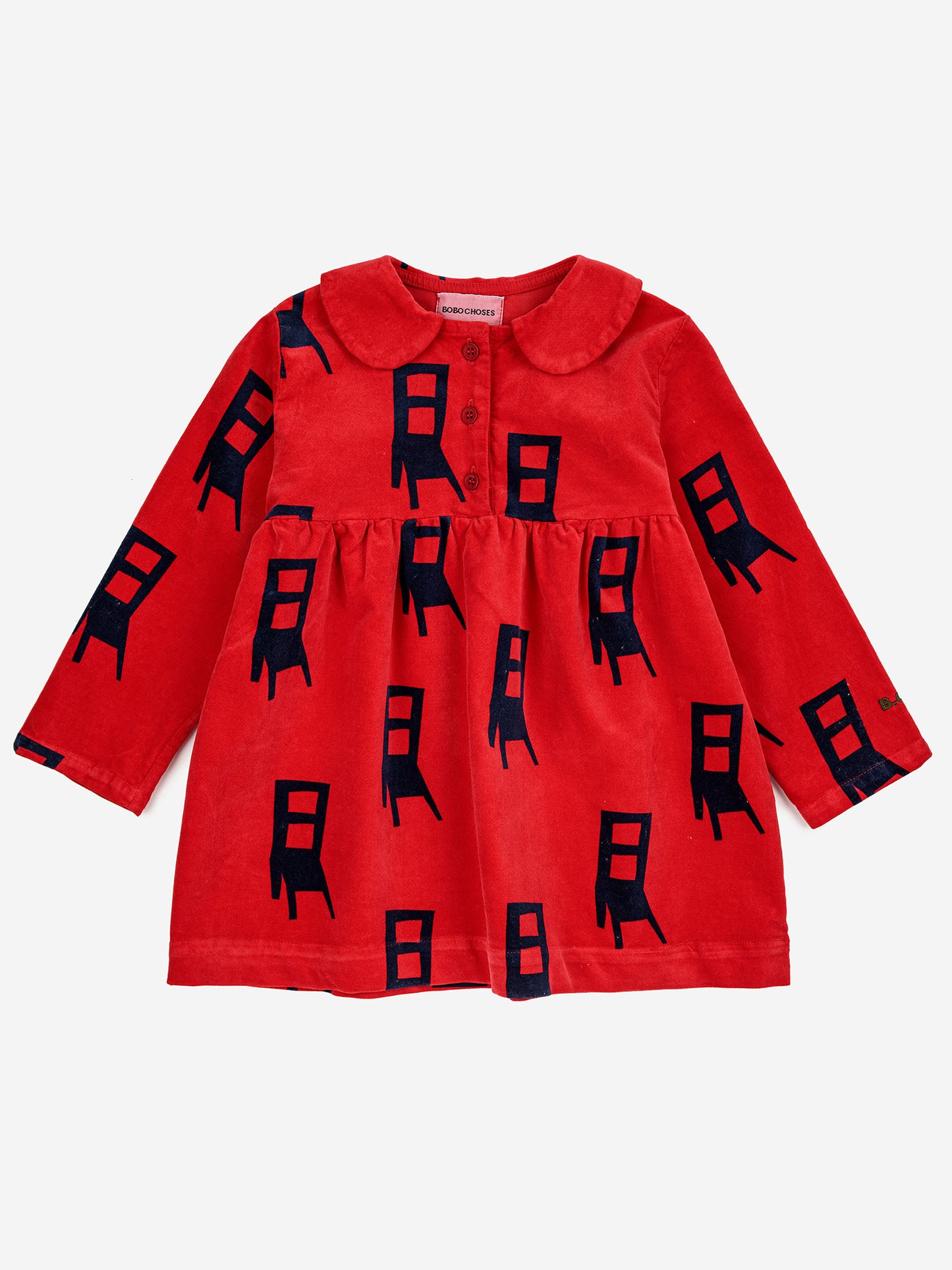 Have A Seat all over velvet dress