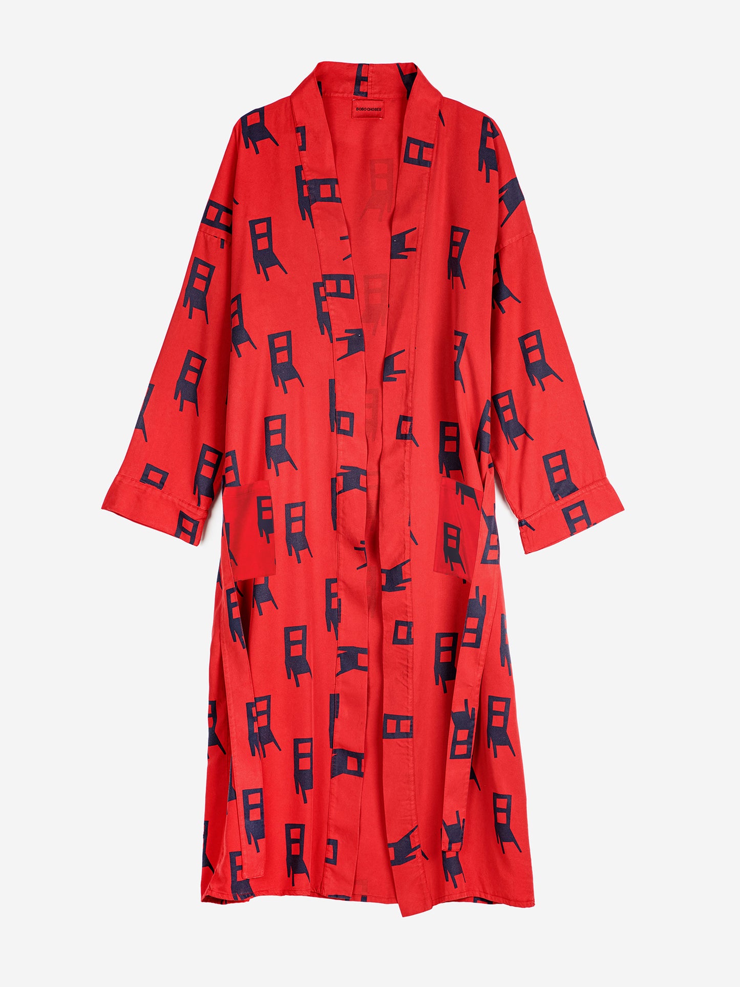 Have A Seat all over lyocell kimono