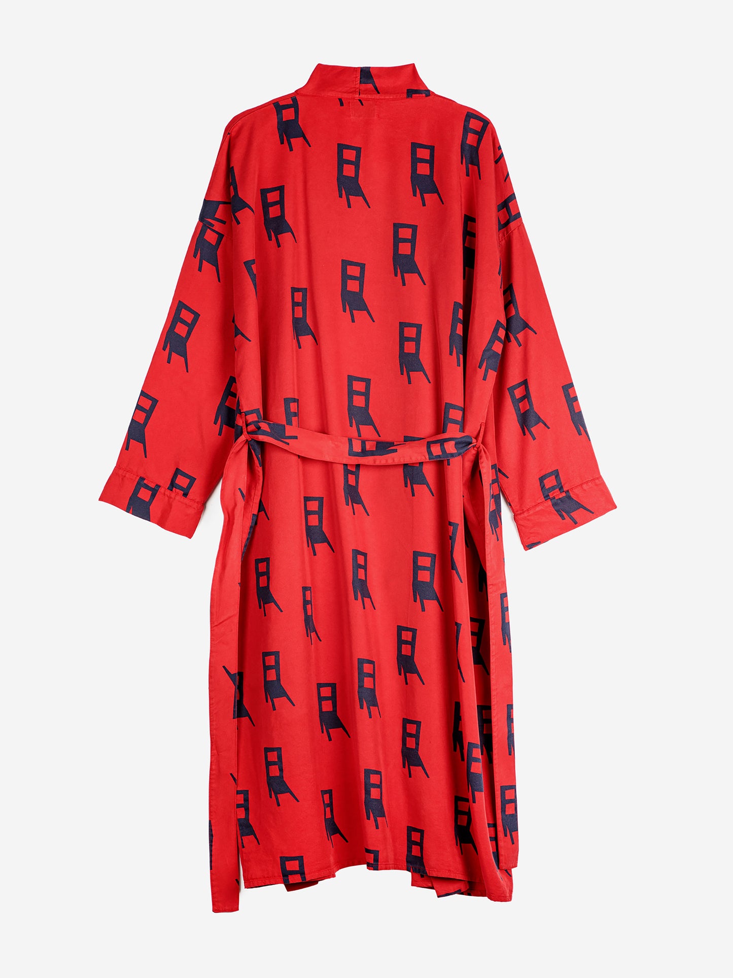 Have A Seat all over lyocell kimono