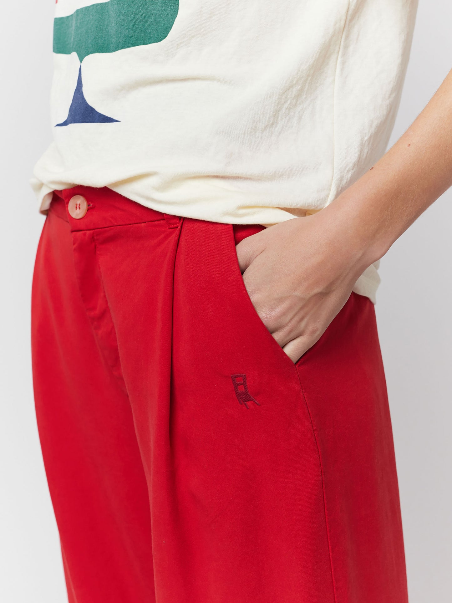 Palazzo lyocell trousers