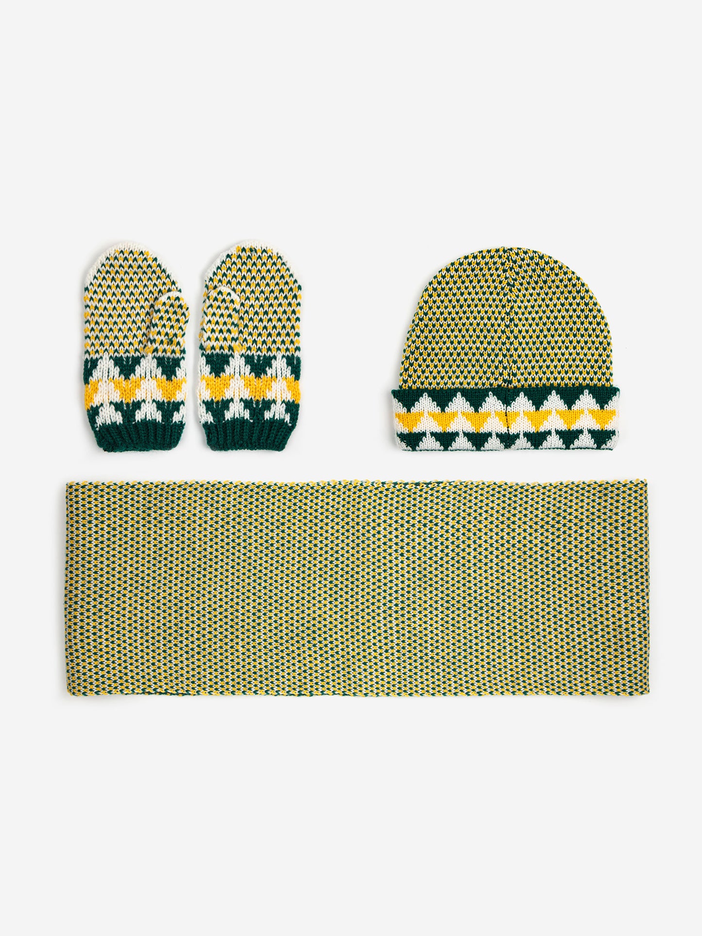 Geometric Knitted Set