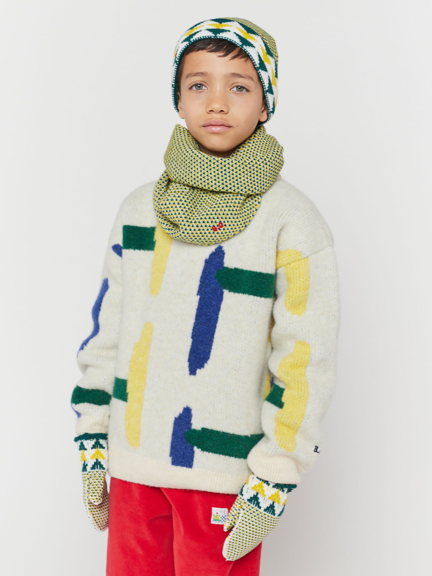 Geometric Knitted Set