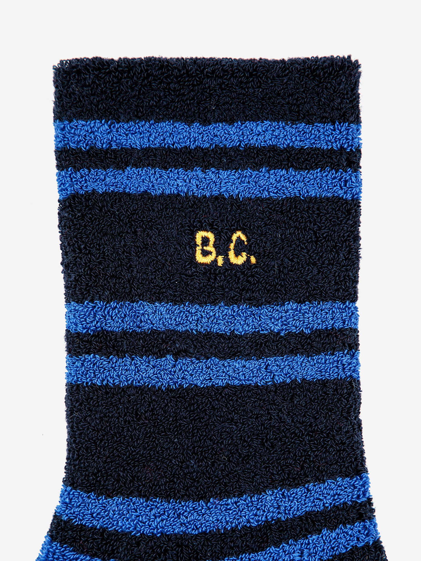Blue Striped thick blue socks