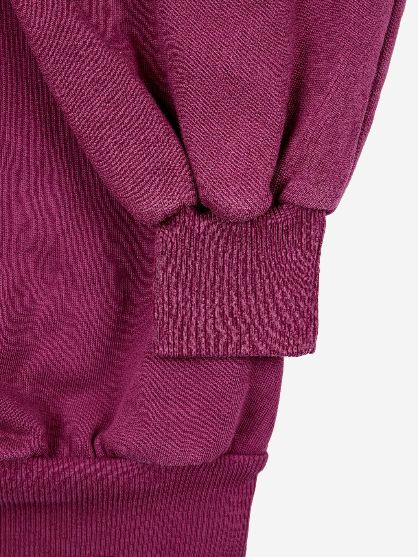 Geometric Shapes puffed sleeves sweatshirt