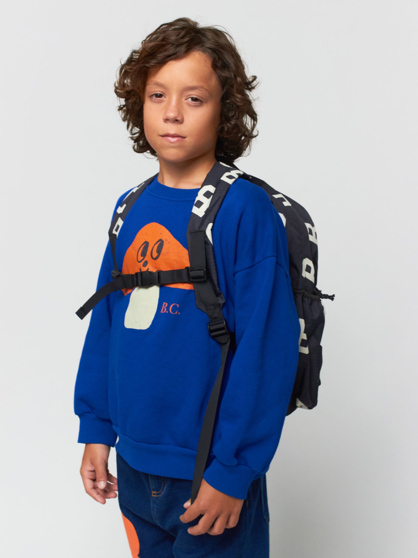 BC Grey backpack
