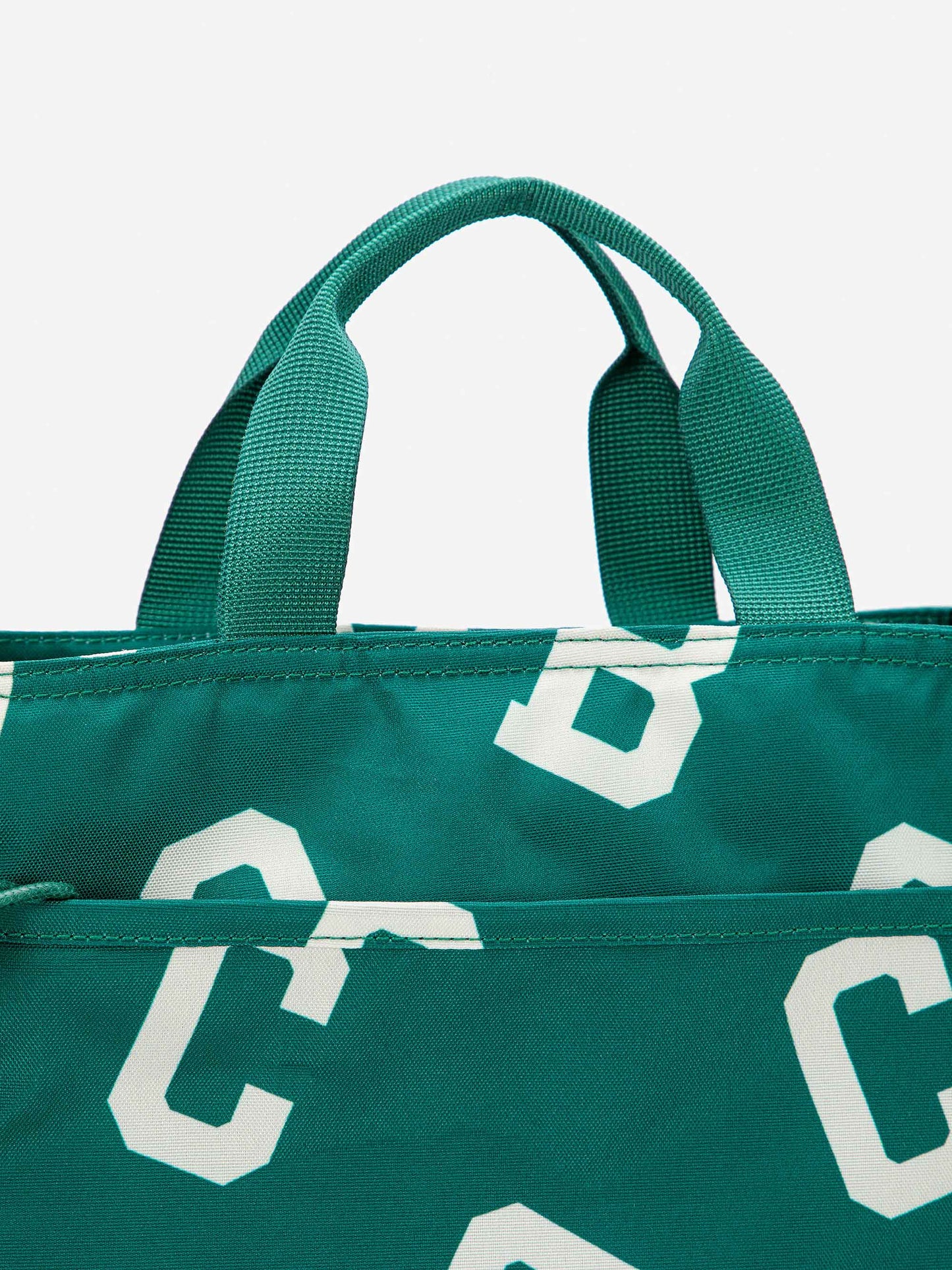 BC Green shoes bag