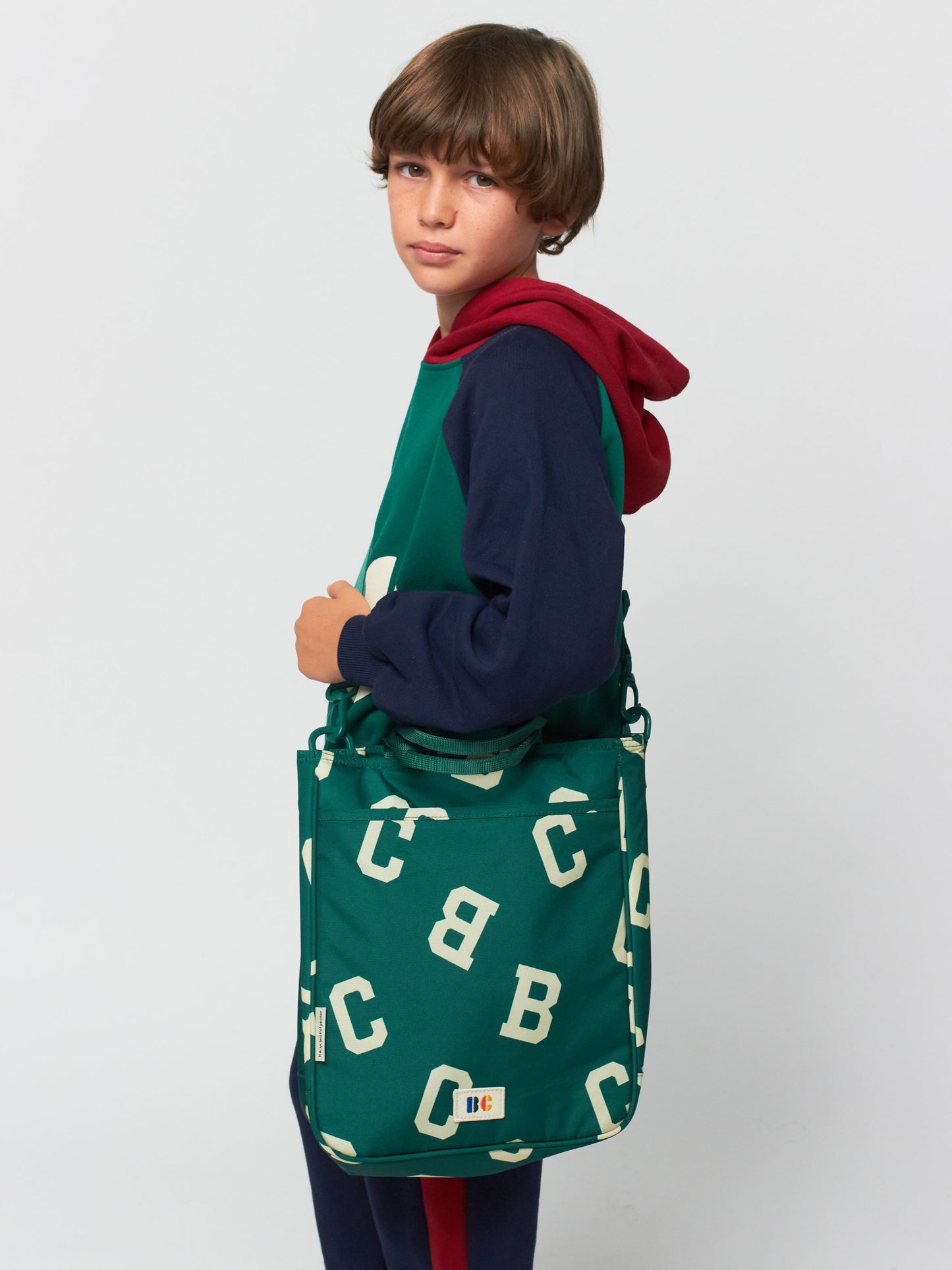 BC Green shoes bag