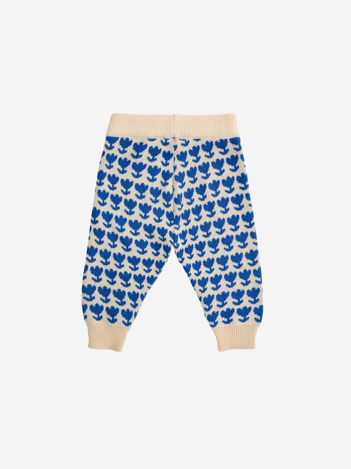 Retro Flowers knitted pants